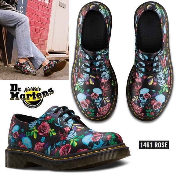 dr martens 1461 rose